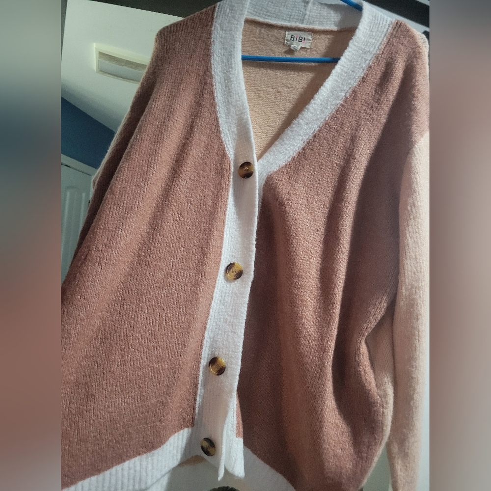 Bibi Button Down Cardigan